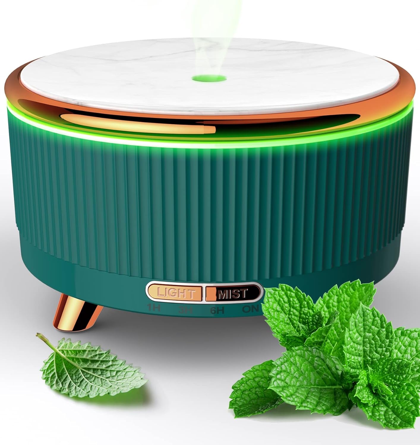 Professional Aromatherapy Diffuser for Large Rooms, 500ml Capacity with 7 Color Changing Options